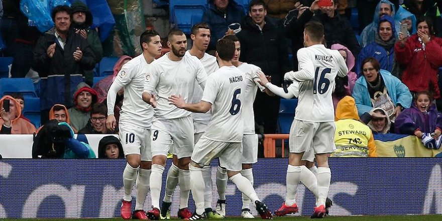 Real Madrid'den üst üste 6. galibiyet