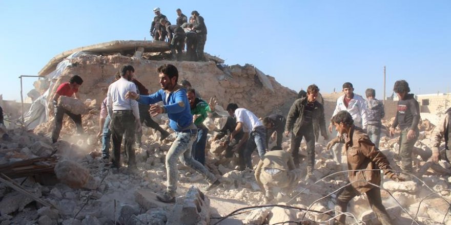 Halep'te yerleşim yerlerine saldırı: 46 kişi öldü