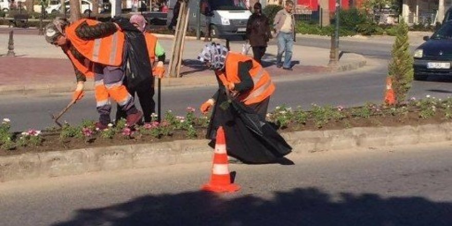 Didim’de kış temizliği