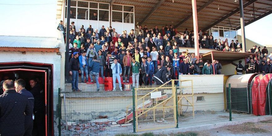 Amatör maçta kavga: 7 gözaltı