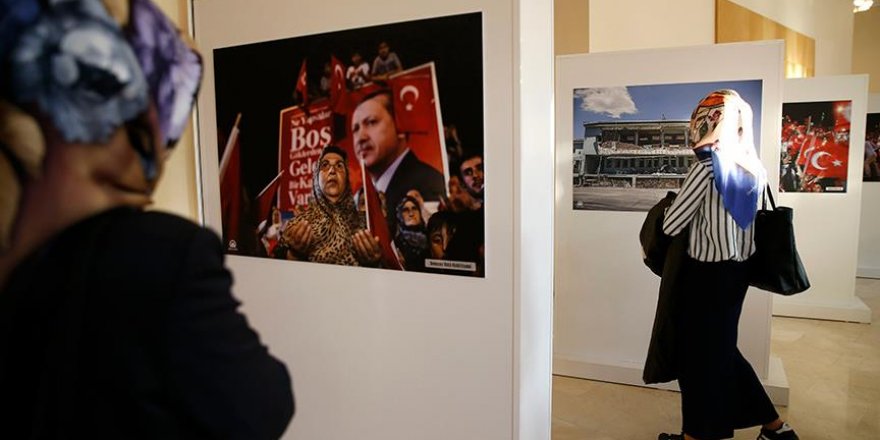 '15 Temmuz Darbe Girişimi' sergisi ziyarete açıldı