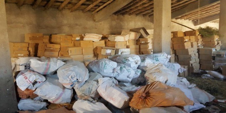 1 milyon paket kaçak sigara ele geçirildi
