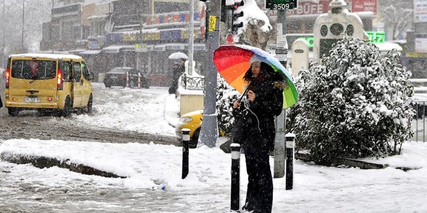 İstanbul'da karla karışık yağmur bekleniyor