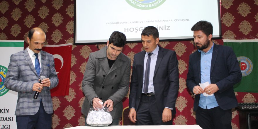 Altınekin’de umre kazananlar belli oldu