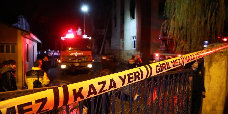 Öğrenci yurdundaki yangında olay yeri inceleme tutanağı açıklandı