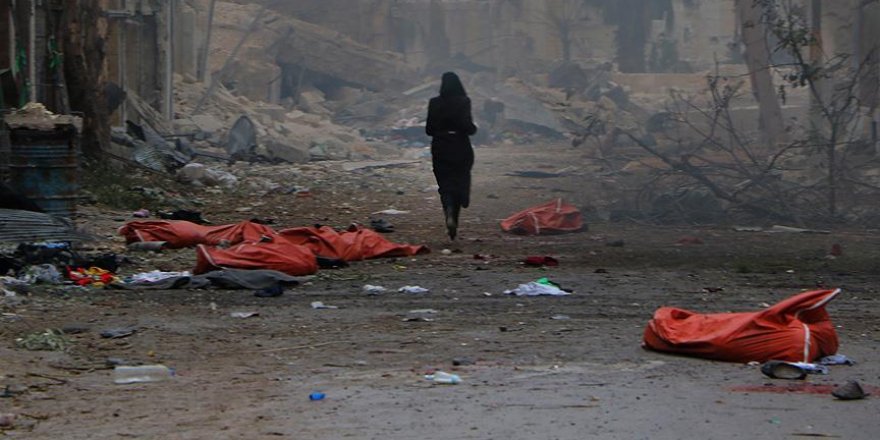 Halep'te sivillere yönelik saldırıda 45 kişi öldü