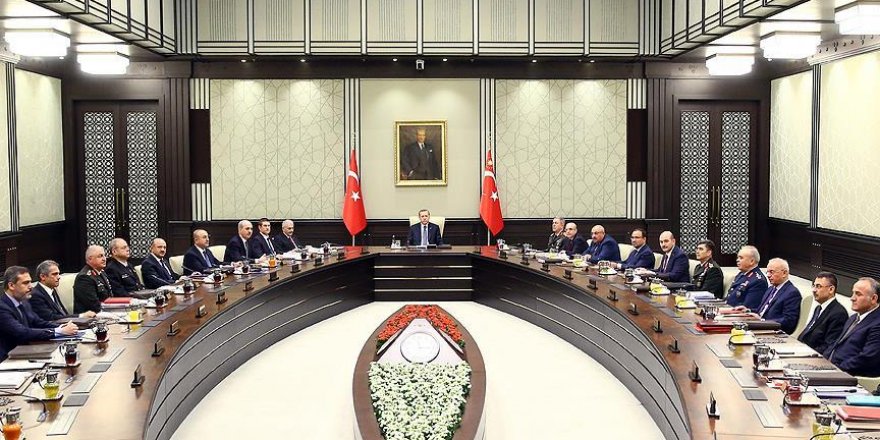 MGK toplantısı sona erdi