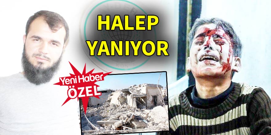 Halep yanıyor!