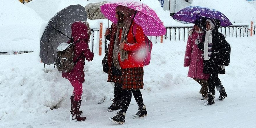 Bingöl'de taşımalı eğitime bir gün ara