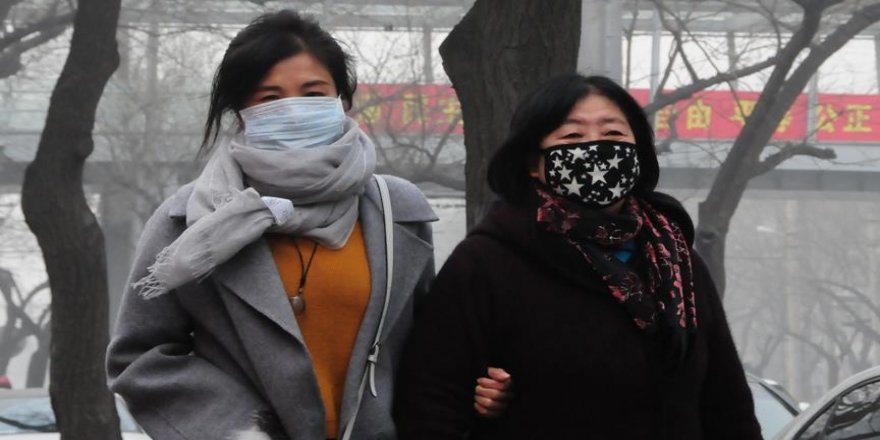 Çin'de hava kirliliği nedeniyle turuncu alarm verildi