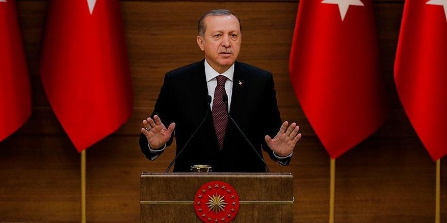 Erdoğan: Fırat Kalkanı Operasyonu'nun hedefi bir ülke veya kişi değil