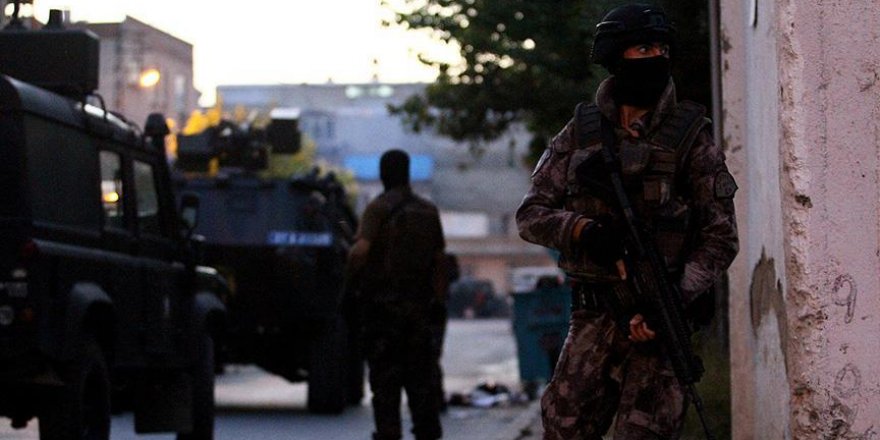 Gaziantep'teki terör operasyonunda 9 tutuklama
