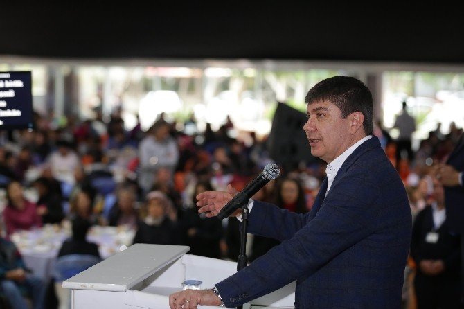 Türel, engellilerle yemekte buluştu