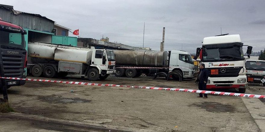 Akaryakıt tankerinde patlama: 1 ölü