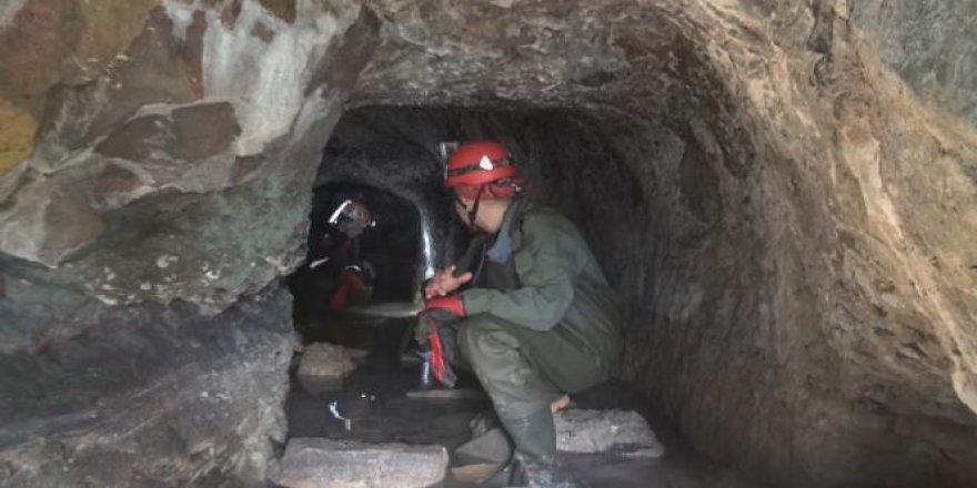 Şehrin göbeğinde 2500 yıllık mağara
