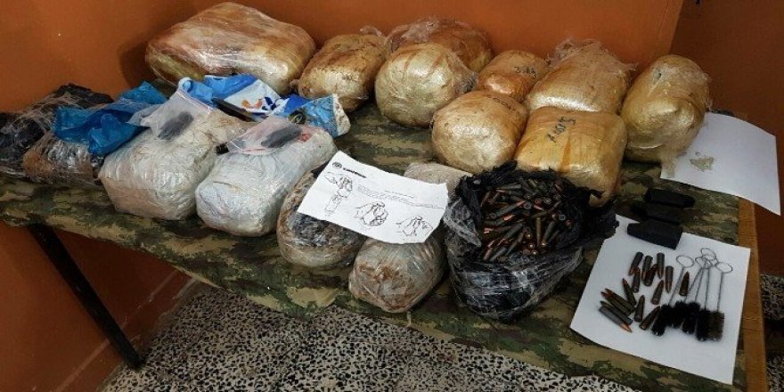 Sınırdan mühimmat geçirmeye çalışan teröristler etkisiz hale getirildi