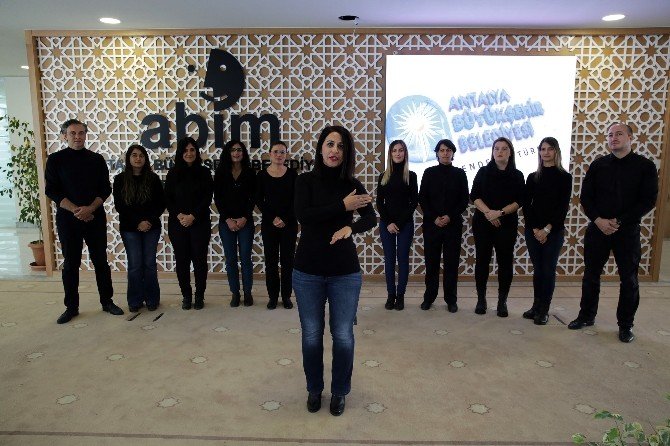 Büyükşehir personellerinden videolu mesaj