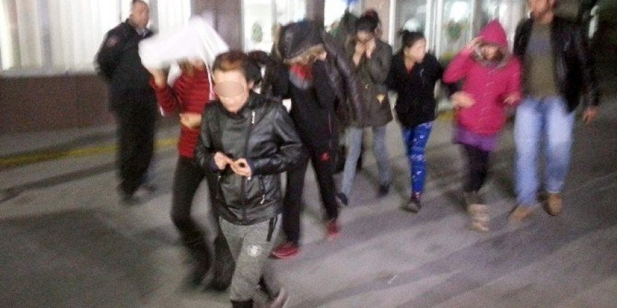 Konya polisinden fuhuş operasyonu