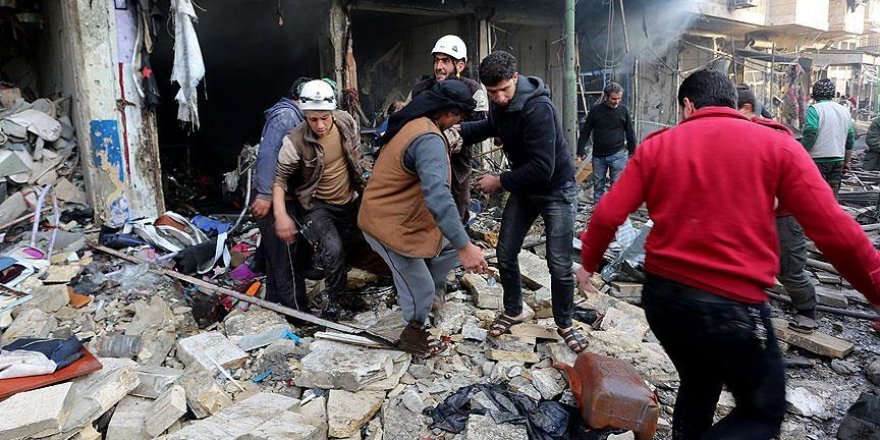 İdlib ve Halep'te yerleşim yerlerine saldırı: 68 ölü, 78 yaralı