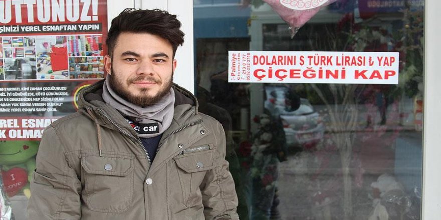 Dolar bozdurana çiçek bedava