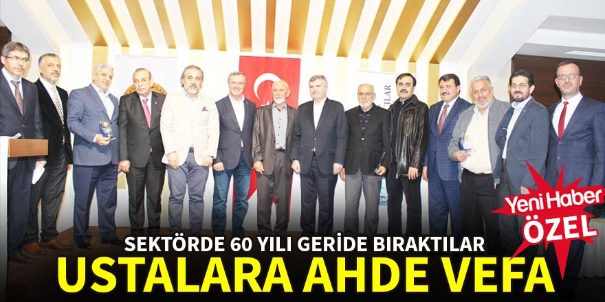 Ustalara ahde vefa