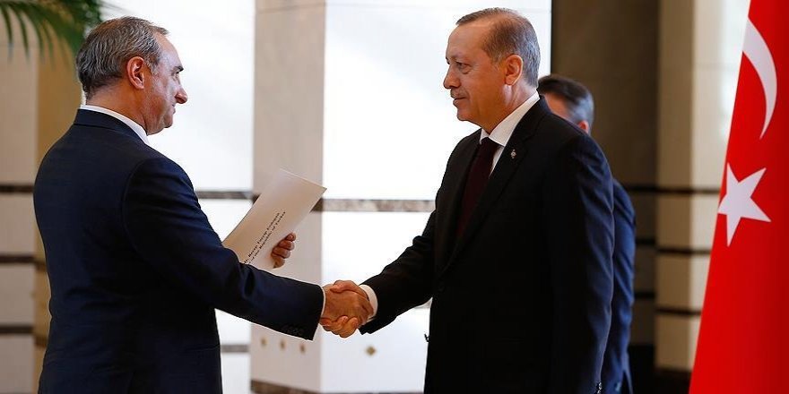 Erdoğan İsrail'in Ankara Büyükelçisi Na'eh'i kabul etti