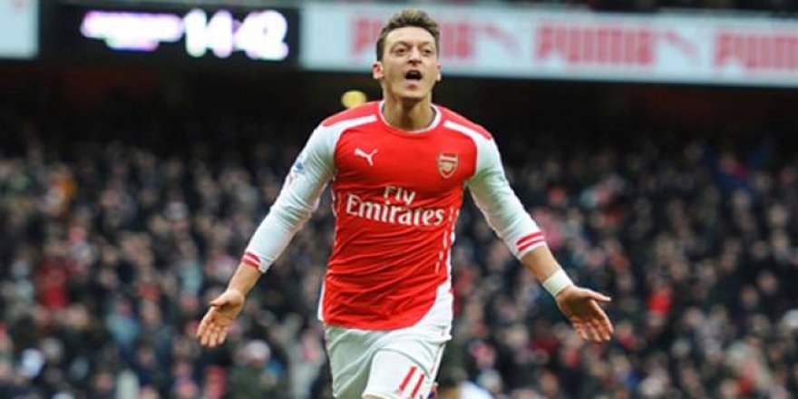 Arsenal'in yıldızı Mesut Özil, rekor kırdı!