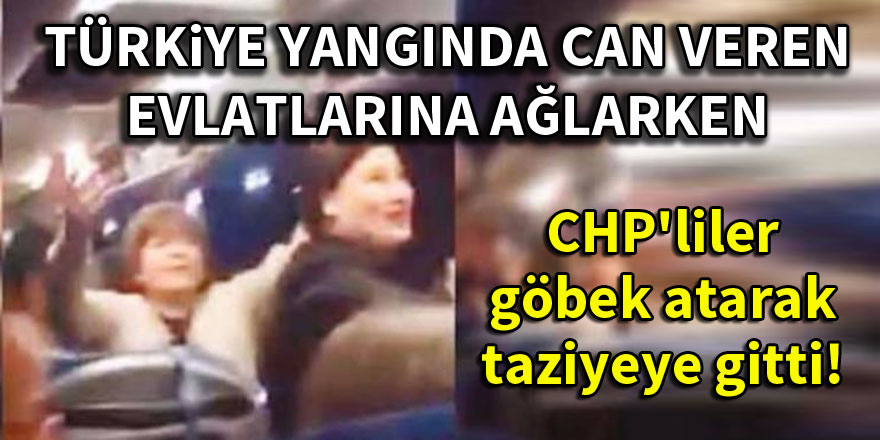 CHP'liler göbek atarak taziyeye gitti