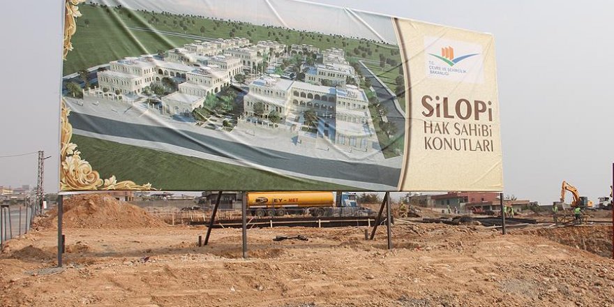 Silopi ve Diyarbakır'daki konutlarda sona doğru