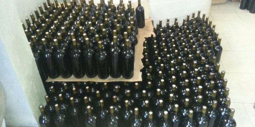 Tekirdağ'da sahte içki operasyonu
