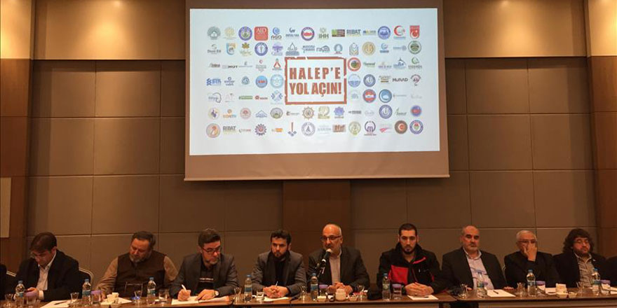 Konya'dan 'Halep'e Yol Açın' kampanyası