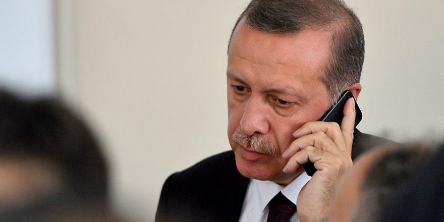 Erdoğan'dan IKBY Başkanı Barzani'ye taziye telefonu