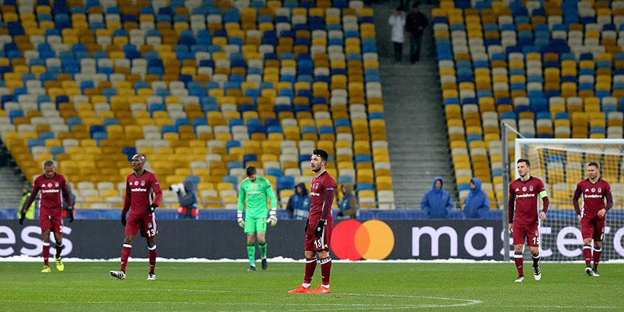 Kiev'de Beşiktaş'ın kabus gecesi! 6-0