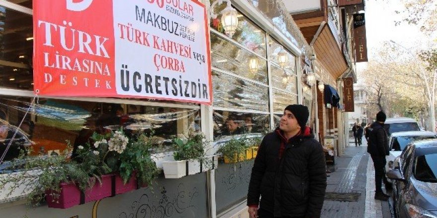 Dolarını bozdurana çorba veya kahve