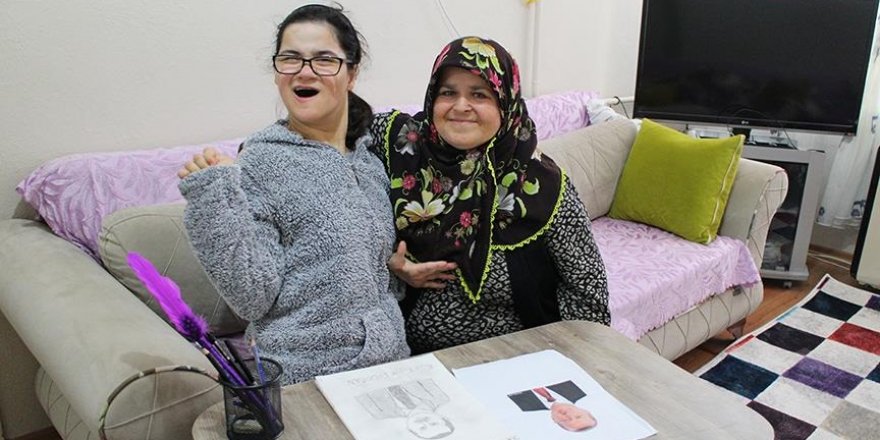 Cumhurbaşkanının araması engelli Gülşah'ı mutlu etti