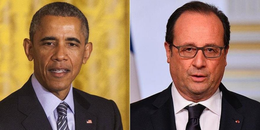 Obama’dan Hollande’a teşekkür telefonu