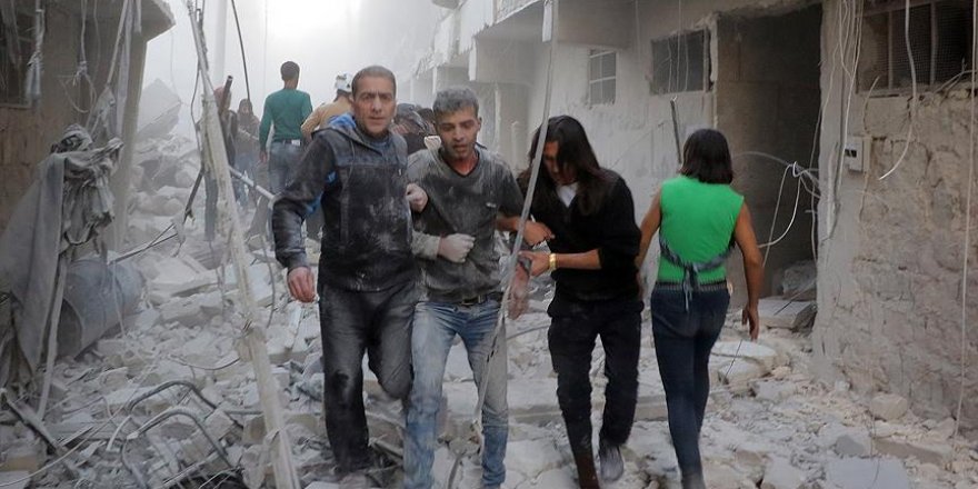 Katliam yaşanan Halep'te sivillerin çığlığı sürüyor
