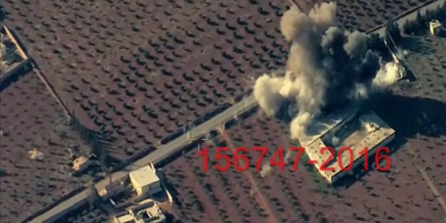 El-Bab'da DEAŞ hedefleri böyle vuruldu