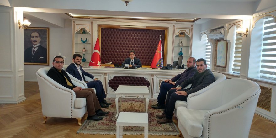 AK Gençlik’ten Şükrü Yaman’a ziyaret