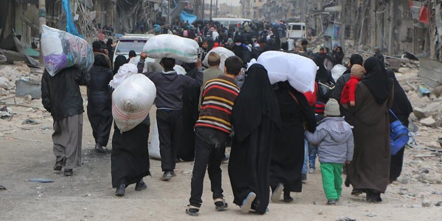 DEAŞ El Bab'da halkı kalkan olarak kullanıyor