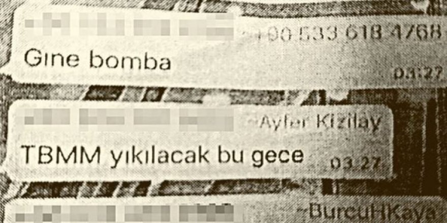 FETÖ'cü doktorun WhatsApp'taki ihanet mesajı