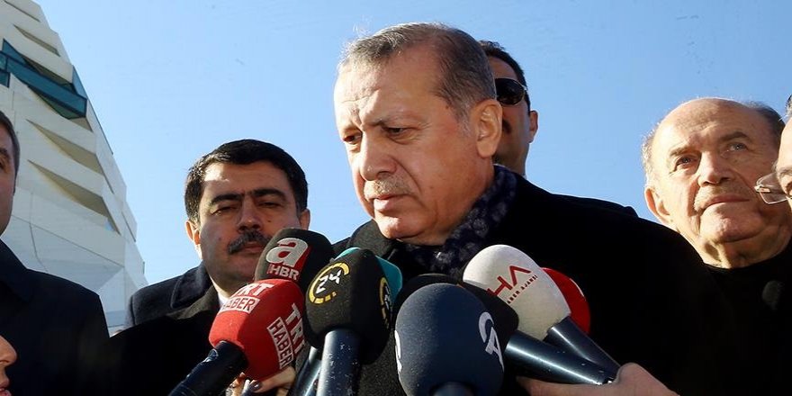 Erdoğan önce teşekkür etti, sonra uyardı
