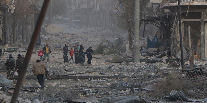 Halep'te 24 günde 960 kişi hayatını kaybetti