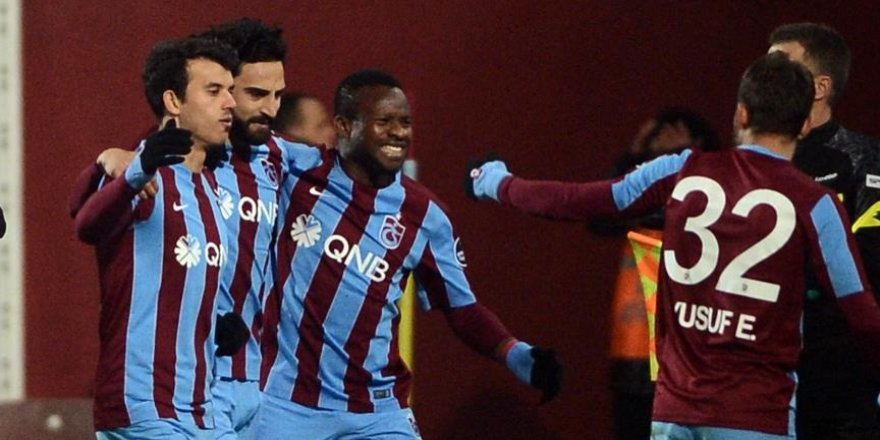 Trabzonspor evinde kazandı