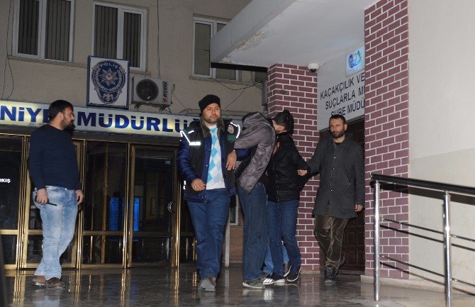 Narkotik ekiplerinin operasyonunda 2 kişi tutuklandı