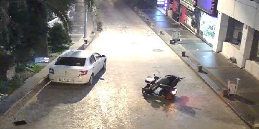 Samsun’da ilginç trafik kazaları MOBESE’lere yansıdı