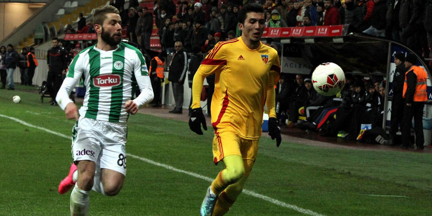Konyaspor'la Kayserispor'un dikkat çeken istatistiği