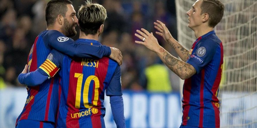Barcelona 3 puanı 3 golle aldı