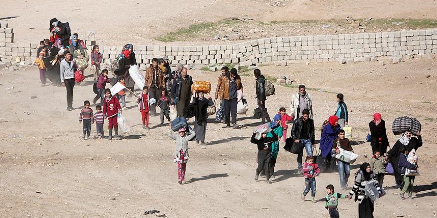 Musul'dan 48 saatte 7 bin sivil tahliye edildi