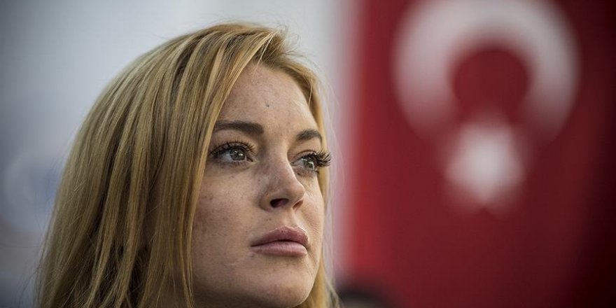 Lindsay Lohan'dan teröre lanet mesajı
